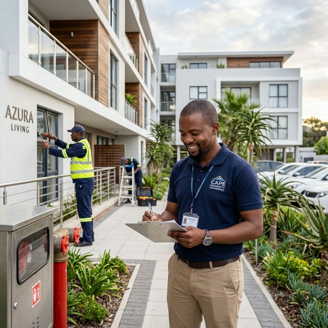 JoWise Property Manager inspecting property